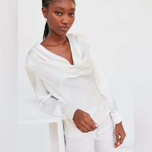 Ronny Kobo Jayce Cowl Neck Top